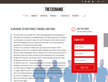 Tablet Screenshot of exchangevocal.com